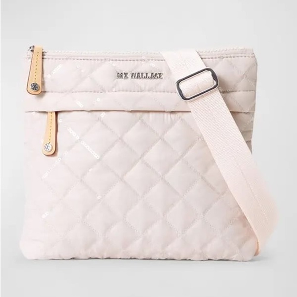MZ Wallace Metro Quilted Flat Crossbody Bag